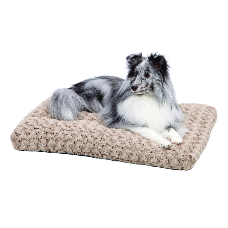 Frisco mocha swirl pet bed & crate outlet mat